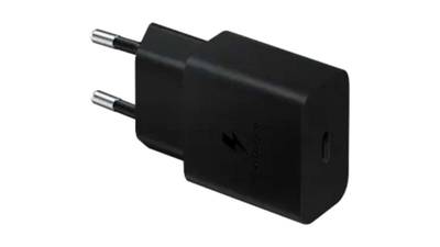 Samsung Adapter USB-C Schnellladefunktion 25W Schwarz