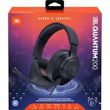 JBL Quantum 200 Gaming-Headset Schwarz