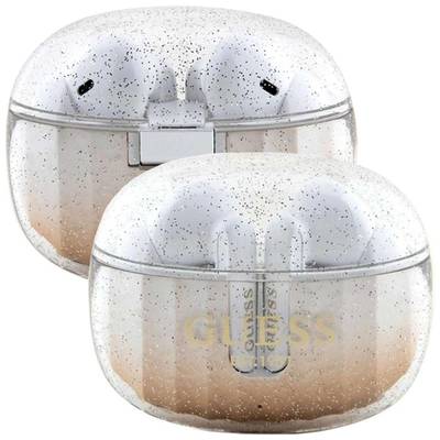 Guess Glitter Gradient - TWS Bluetooth Kopfhörer + Ladecase (gold)