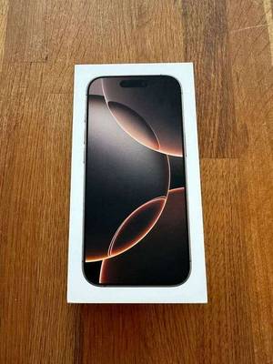 Apple Iphone 16 Pro Titan Wüstensand