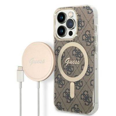 Guess Handy Case iPhone 16 Pro Max Gold