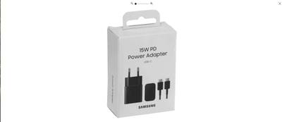 Samsung 15 Power ADapter + Type C Kabel