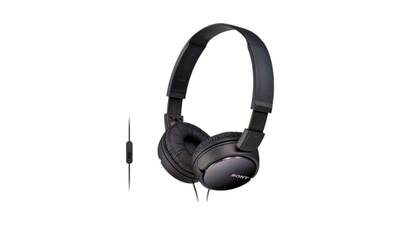 Sony MDR-ZX110AP On-Ear Kopfhörer schwarz